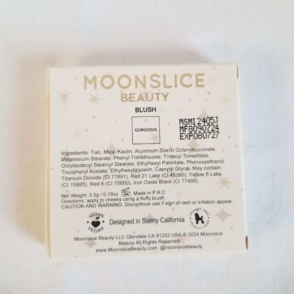 Moonslice Beauty - Pressed Blush in Gorgeous - Picture 3 of 6